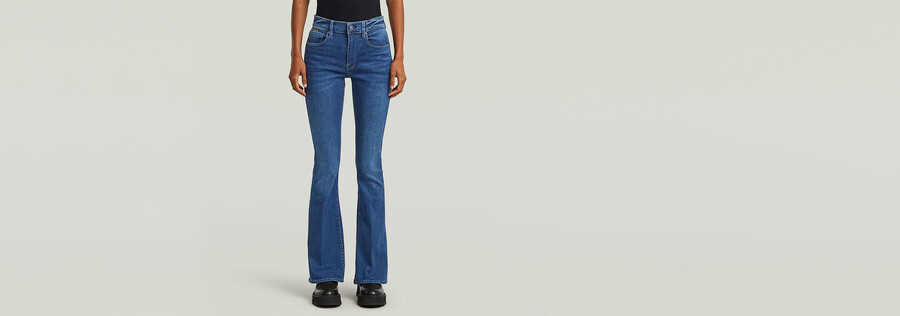 3301 jeans a zampa