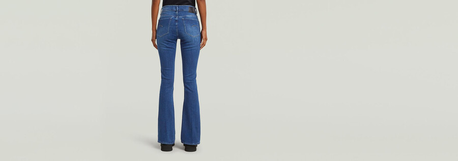 3301 jeans a zampa