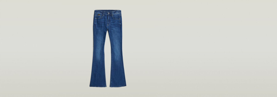 3301 jeans a zampa