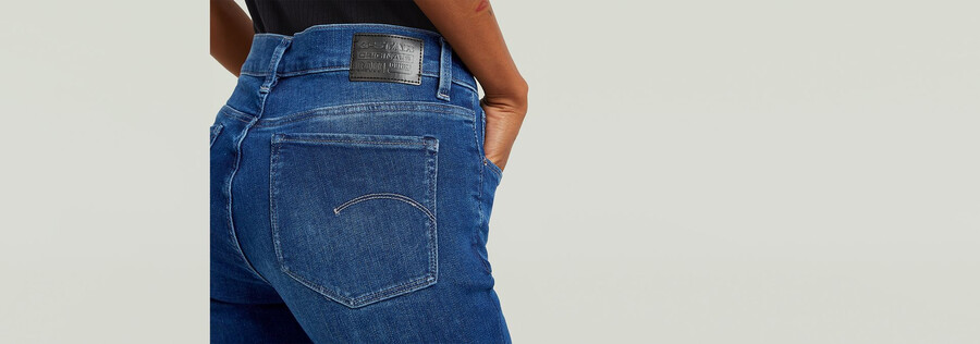 3301 jeans a zampa