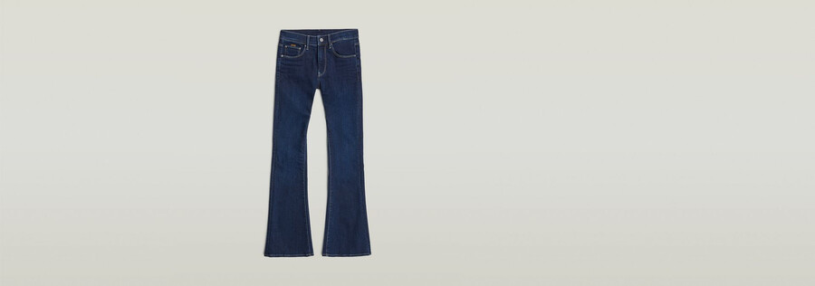 3301 jeans a zampa