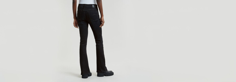 3301 jeans a zampa