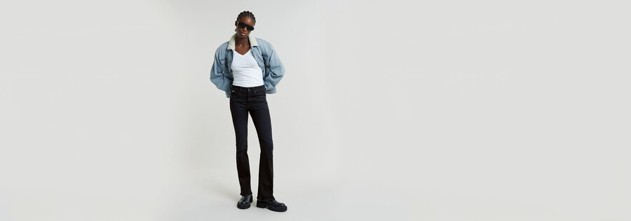 3301 jeans a zampa