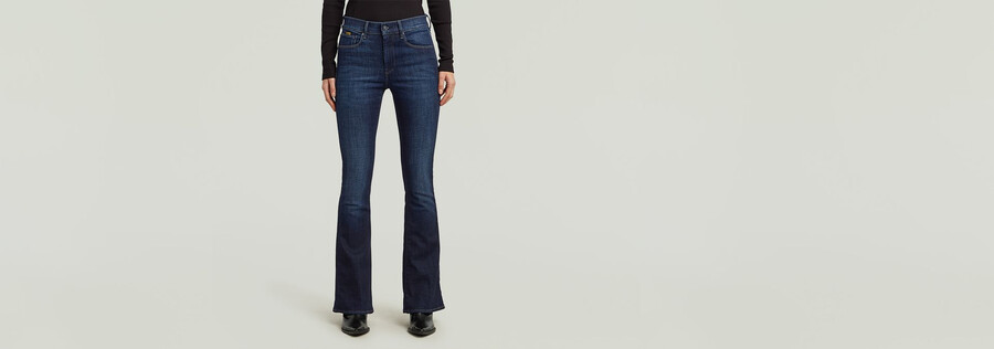 3301 jeans a zampa