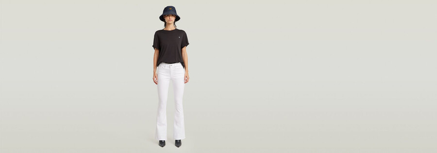 3301 jeans a zampa