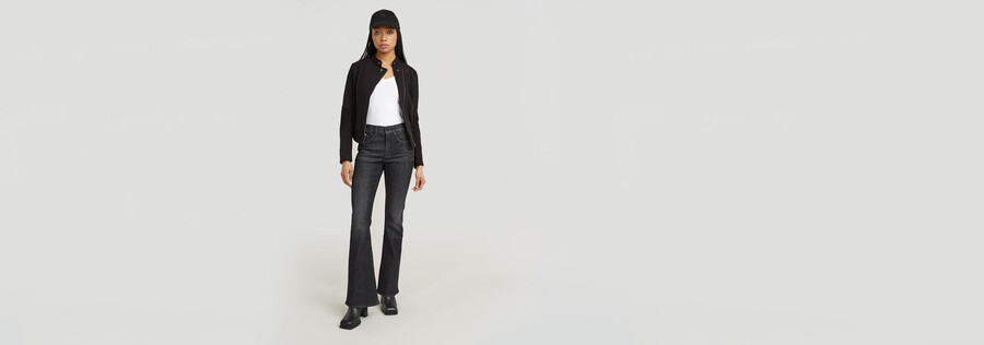3301 jeans a zampa