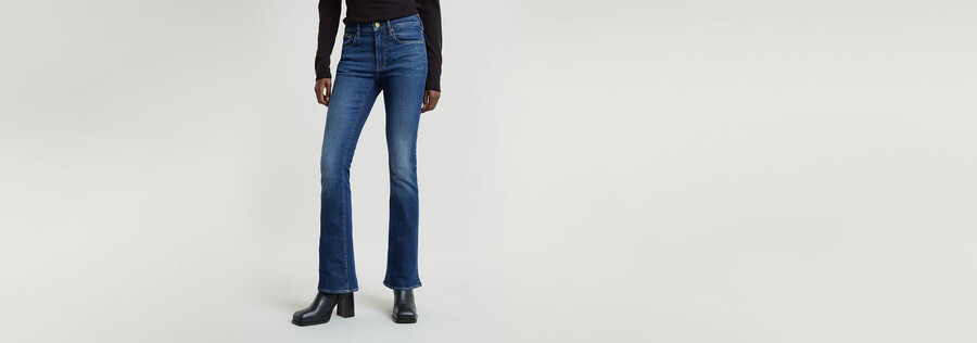 3301 jeans a zampa
