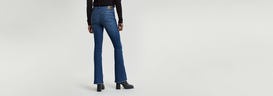 3301 jeans a zampa