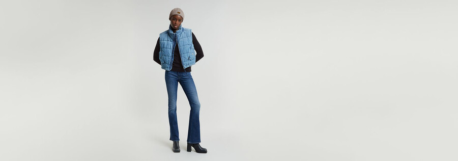 3301 jeans a zampa