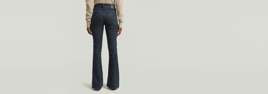 3301 jeans a zampa