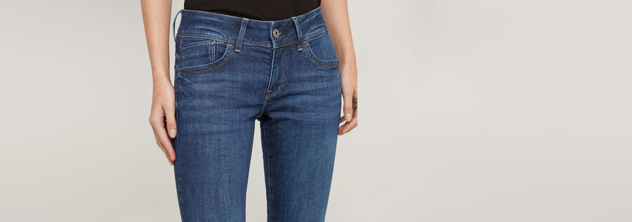 jeans lynn mid skinny