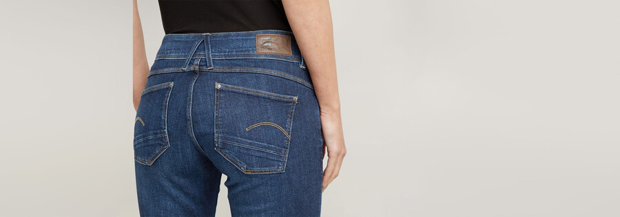 jeans lynn mid skinny