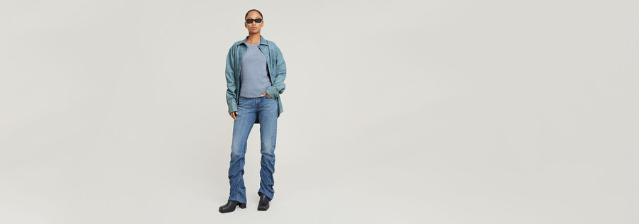 jeans g-staq low bootcut