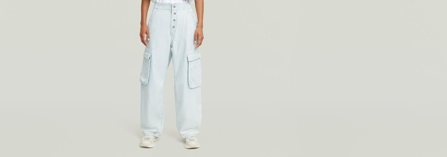jeans cargo a palloncino