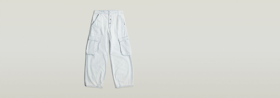 jeans cargo a palloncino