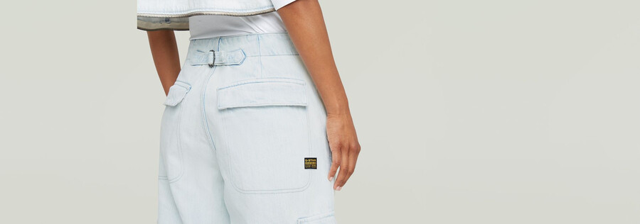 jeans cargo a palloncino