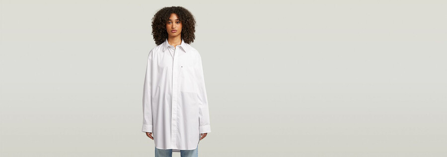 camicia boyfriend oversize