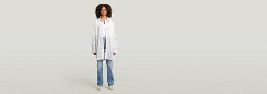 camicia boyfriend oversize