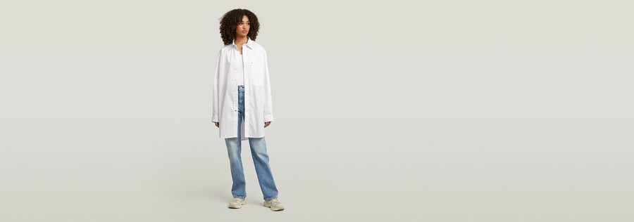 camicia boyfriend oversize