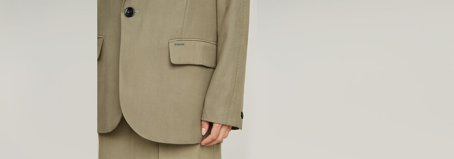blazer grande da fidanzato