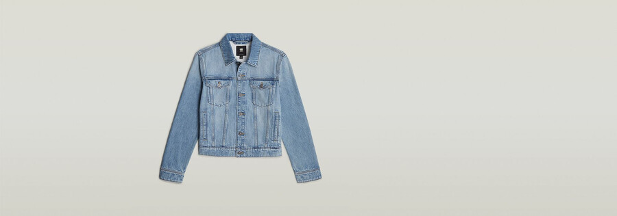 giacca in vero denim