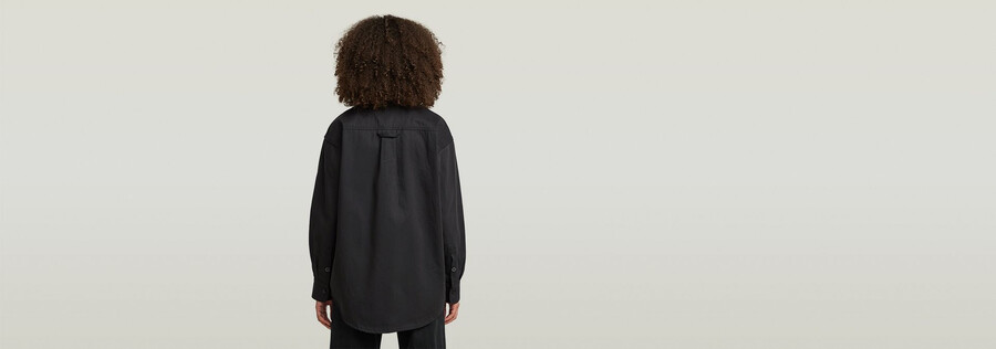 camicia oversize rilassata