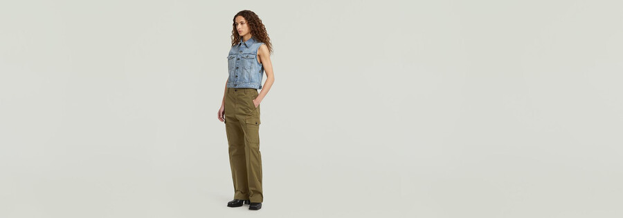 gilet di jeans ristretto