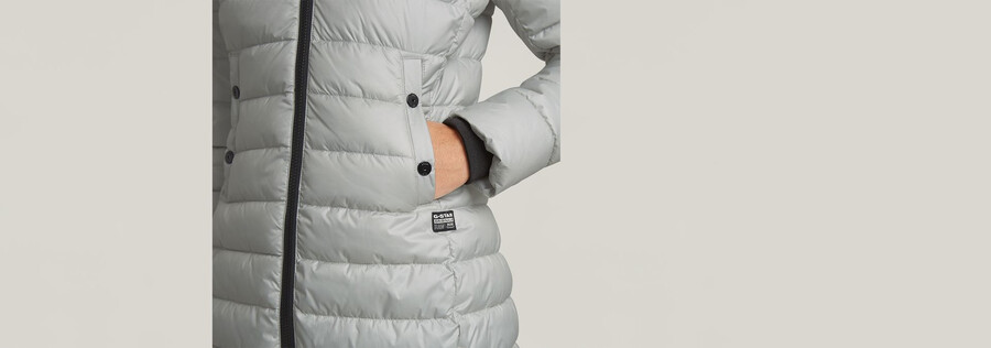 giacca hedley slim con cappuccio whistler