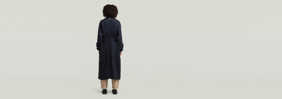 trench di lana