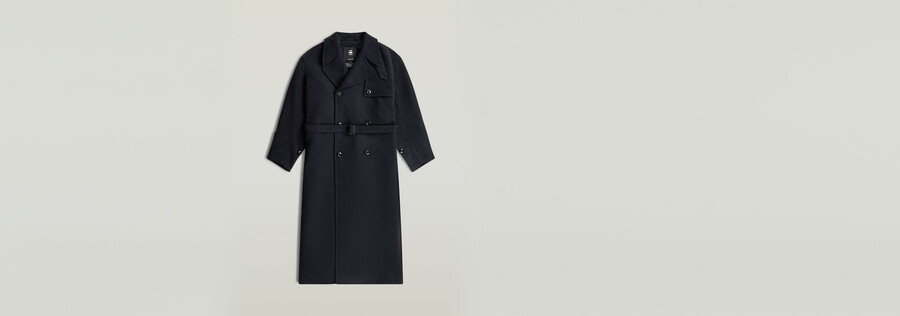 trench di lana