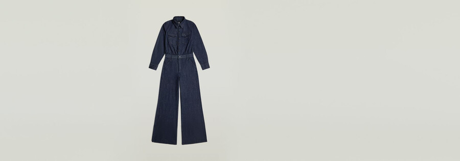 tuta a gamba larga in stile western