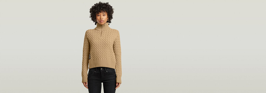 maglia skipper a maglia grossa