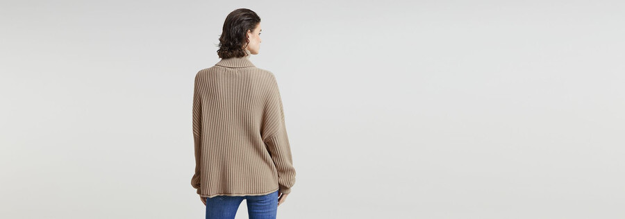 maglione lavorato a maglia a forma di tartaruga