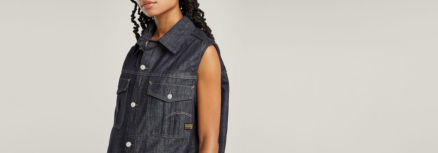 abito oversize senza maniche