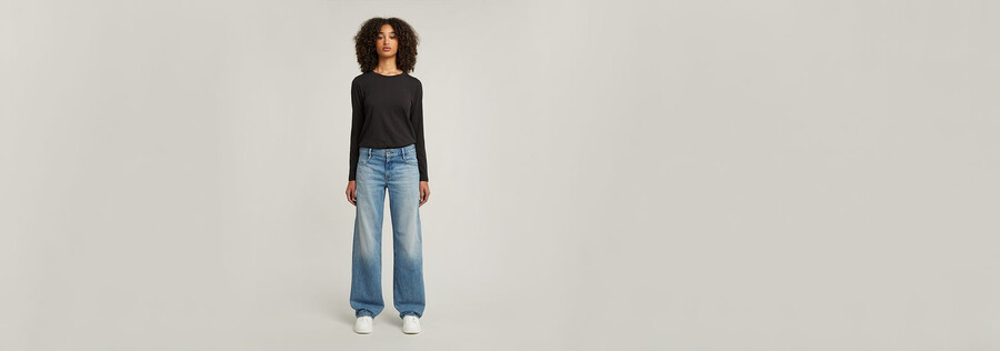 jeans larghi judee