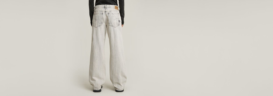 jeans larghi a vita bassa judee
