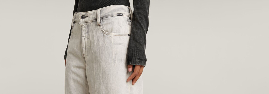 jeans larghi a vita bassa judee