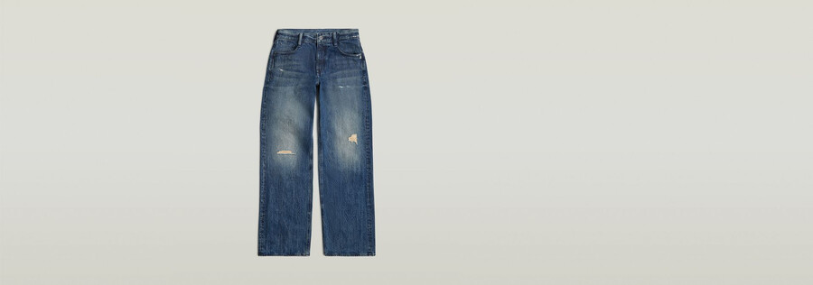 jeans larghi a vita bassa judee