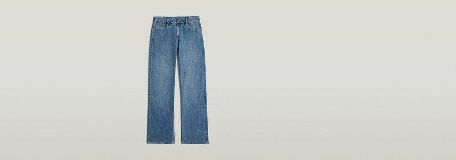 jeans larghi a vita bassa judee
