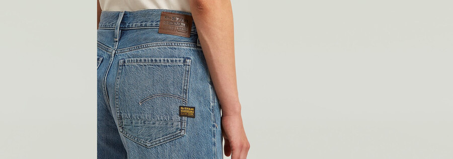 jeans larghi a vita bassa judee