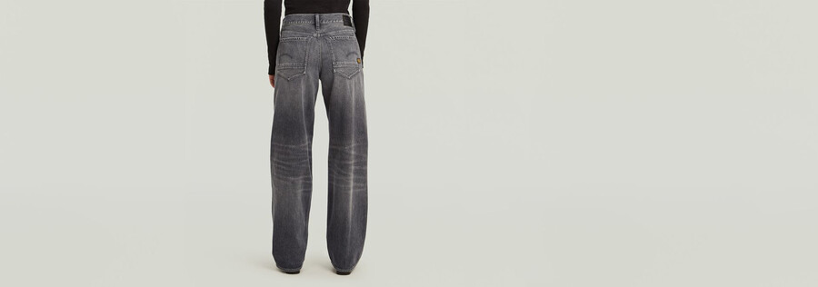 jeans larghi a vita bassa judee