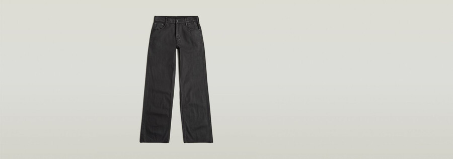 jeans larghi a vita bassa judee