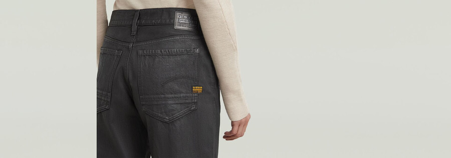 jeans larghi a vita bassa judee