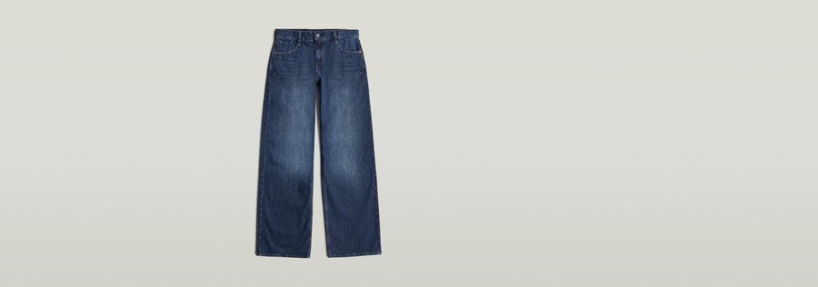 jeans larghi a vita bassa judee