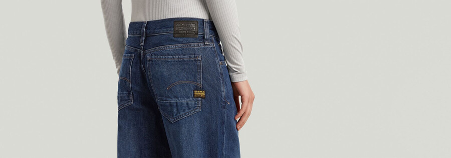 jeans larghi a vita bassa judee