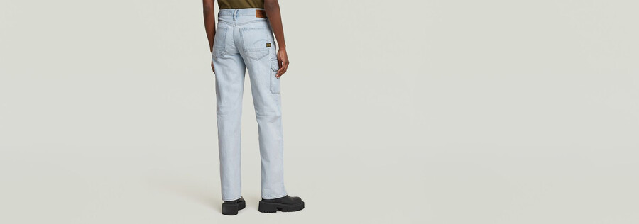 jeans larghi a vita bassa judee cargo