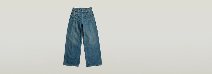 jeans larghi alti da skater