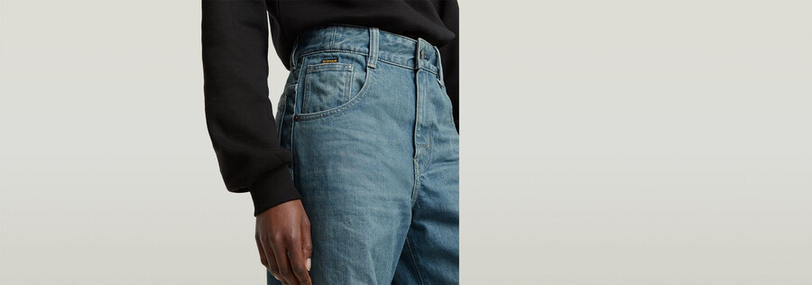 jeans larghi alti da skater