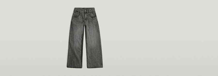 jeans larghi alti da skater