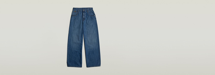 jeans larghi alti da skater